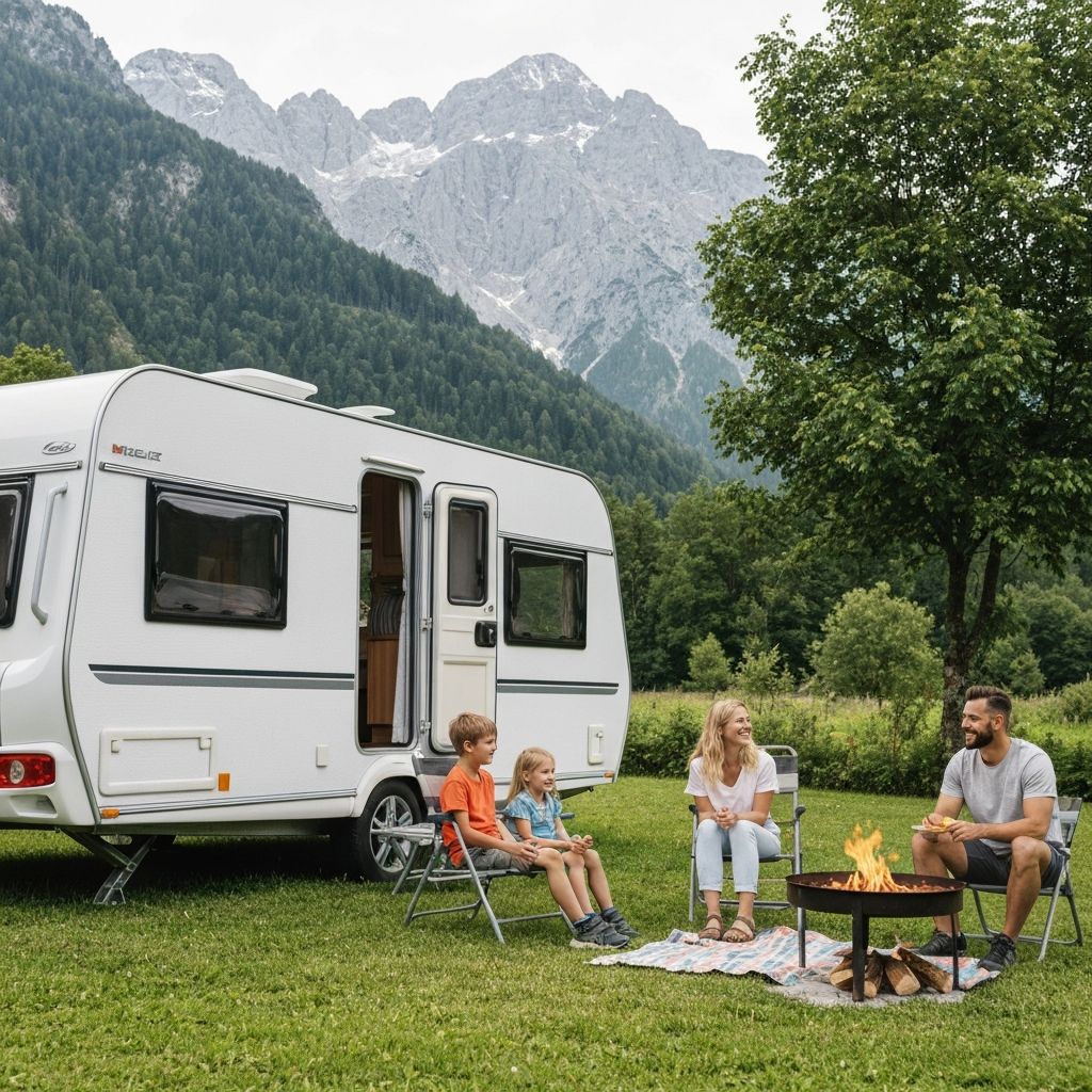 Familienfreundliche Wohnwagen